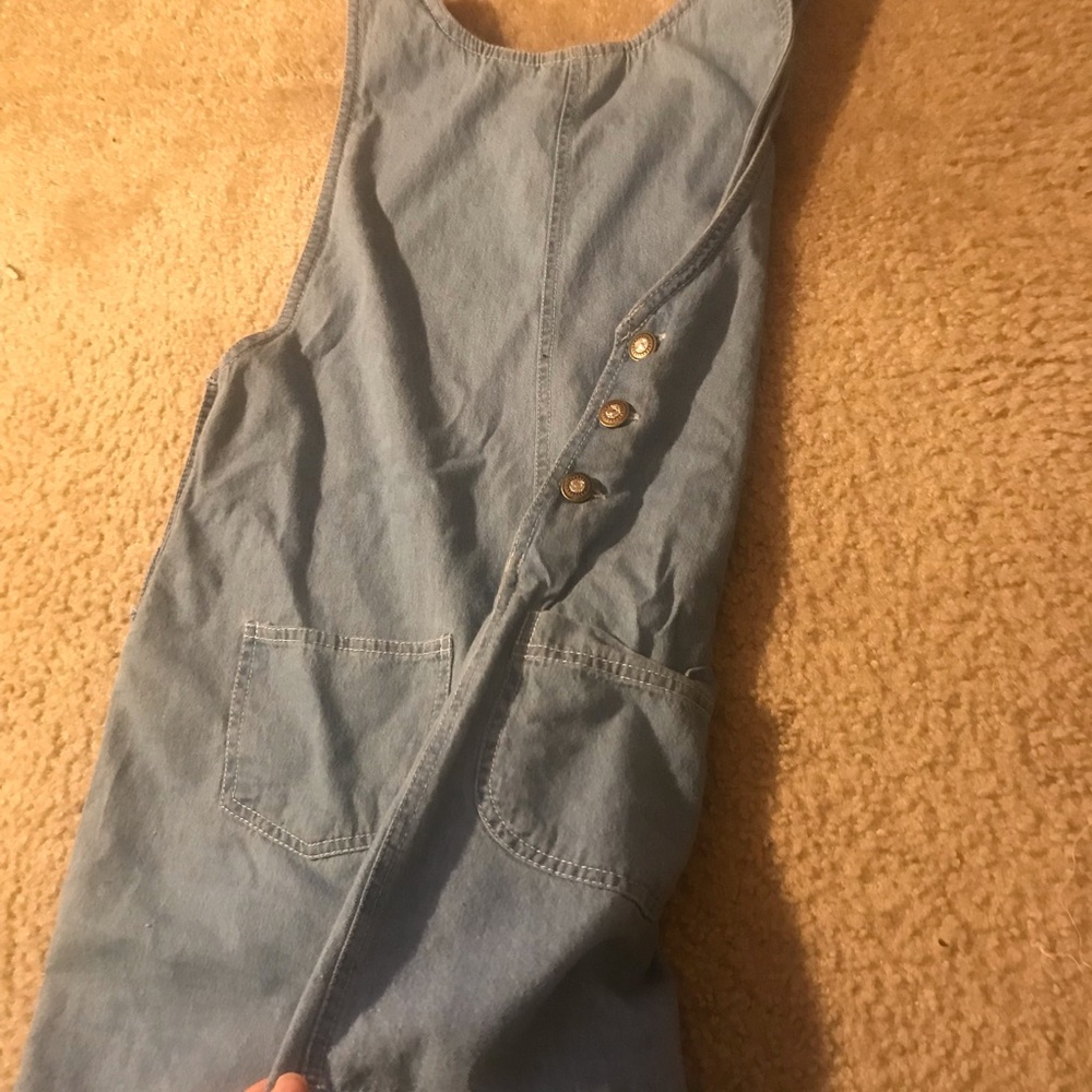 Denim overalls